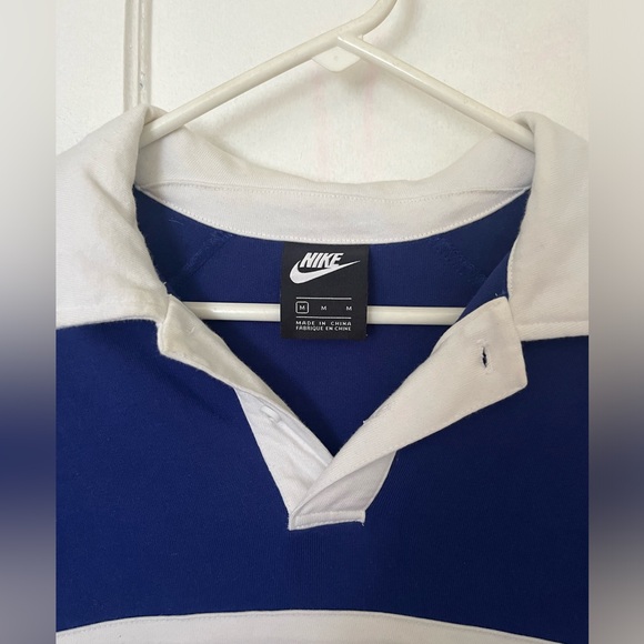 Retro Nike SWOOSH Rugby Shirt - Picture 3 of 5